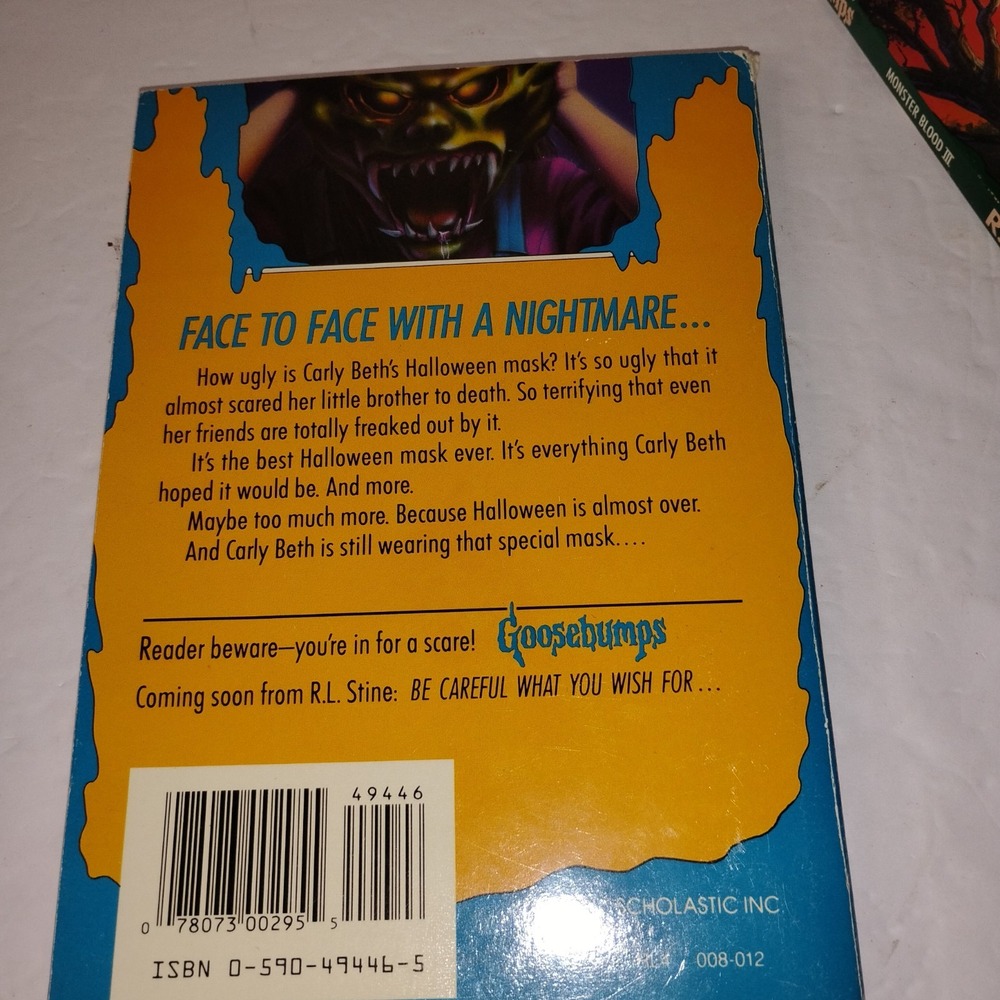 Goosebumps #11 The Haunted Mask R.L. Stine FIRST PRINT - Picture 7 of 11